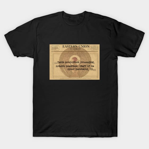 Telegram- Abner Ravenwood US T-Shirt by Buff Geeks Art